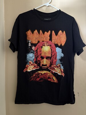 Trippie Redd Official Merchandise Graphic Tshirt Black Size Large