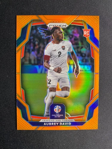 Aubrey David Rookie Card /25, Copa America 2024, Prizm Panini, Trinidad Tobago