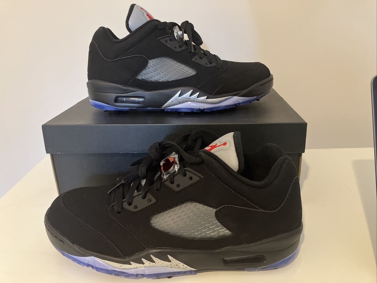 Jordan 5 retro low golf Black metallic | eBay Jordan 5 retro low golf Black metallic | eBay