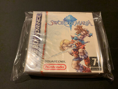 Sword Of Mana – Boîte + Notice – GameBoy Advance – GBA – PAL EUR – Square Enix