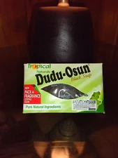Single bars of 100% All Natural DUDU OSUN Black Soap 