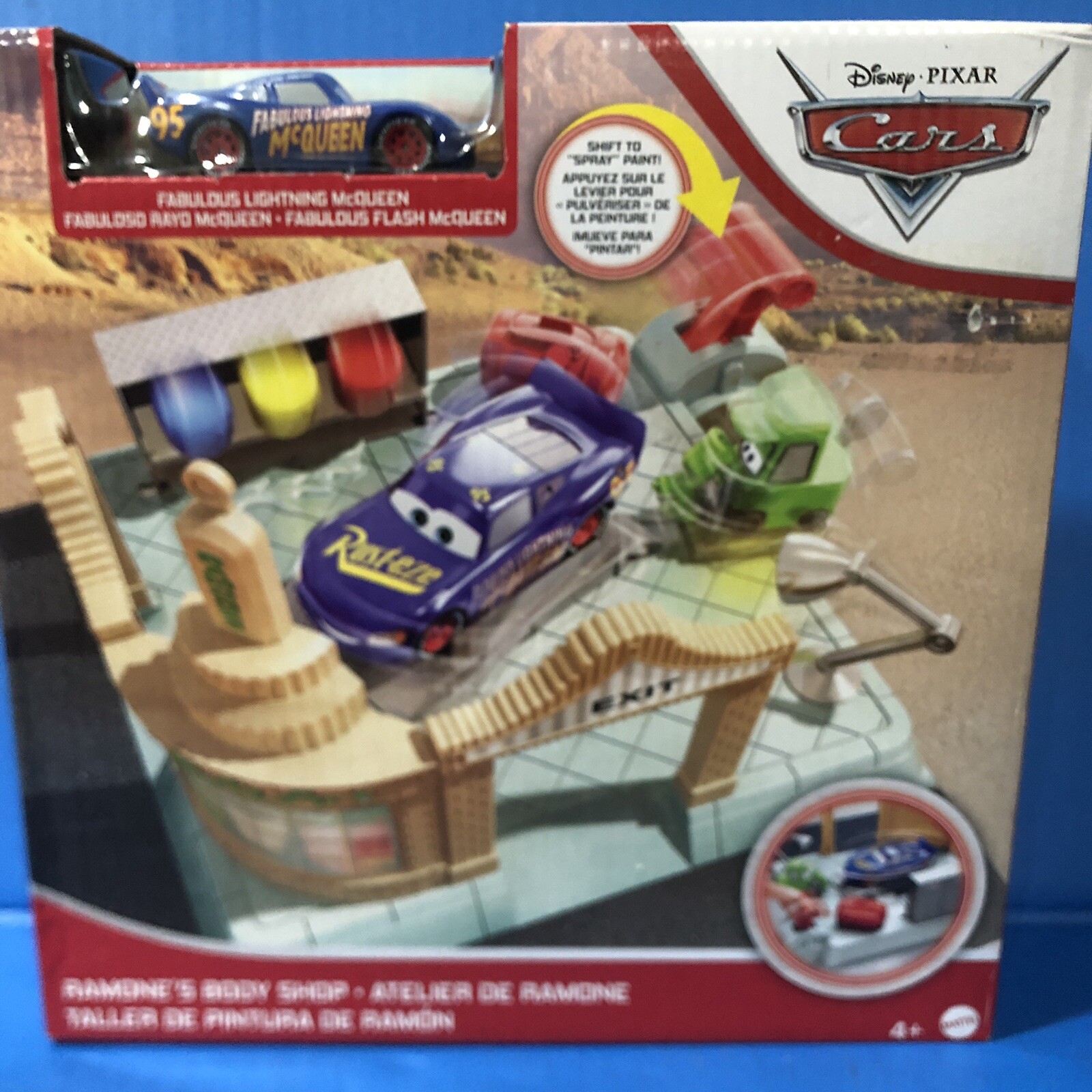 RaRe 2020 DISNEY PIXAR CARS Ramone's Body Shop Shift To Spray Paint MATTEL GTK82 | eBay