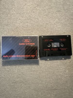 Original 1987 Ford Audio System Demonstration Tape  87