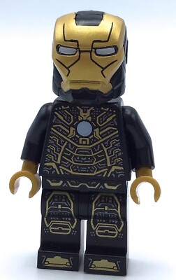 LEGO Iron Man - Mark 41 Armor, Trans-Clear Head AVENGERS ENDGAME MINIFIGURE