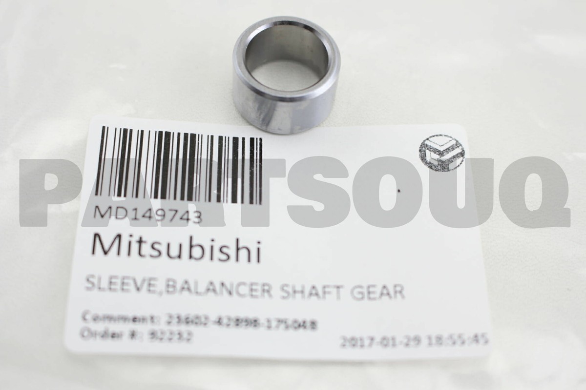 MD149743 Genuine Mitsubishi SLEEVE,BALANCER SHAFT GEAR | eBay