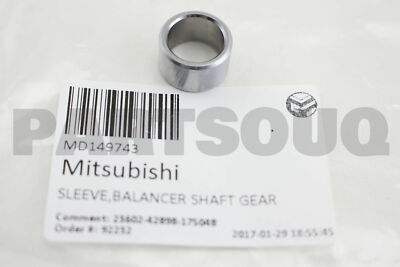 MD149743 Genuine Mitsubishi SLEEVE,BALANCER SHAFT GEAR | eBay 