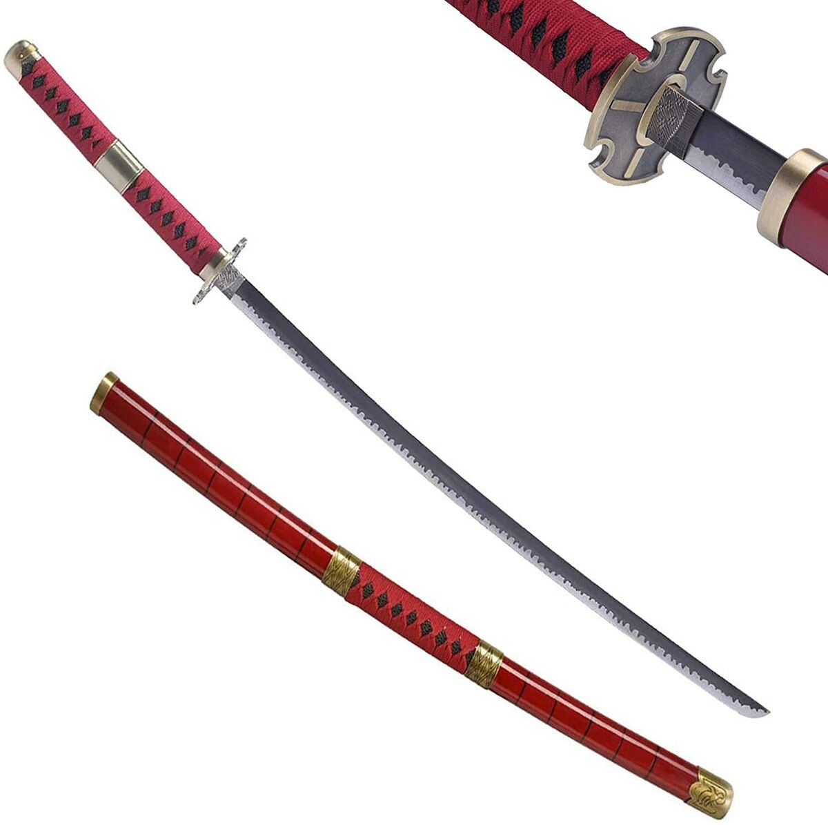 Zoro Sword Wado Ichimonji - One Piece: Roronoa Zoro's Meitou; Wado  Ichimonji Katana (Battle Ready)