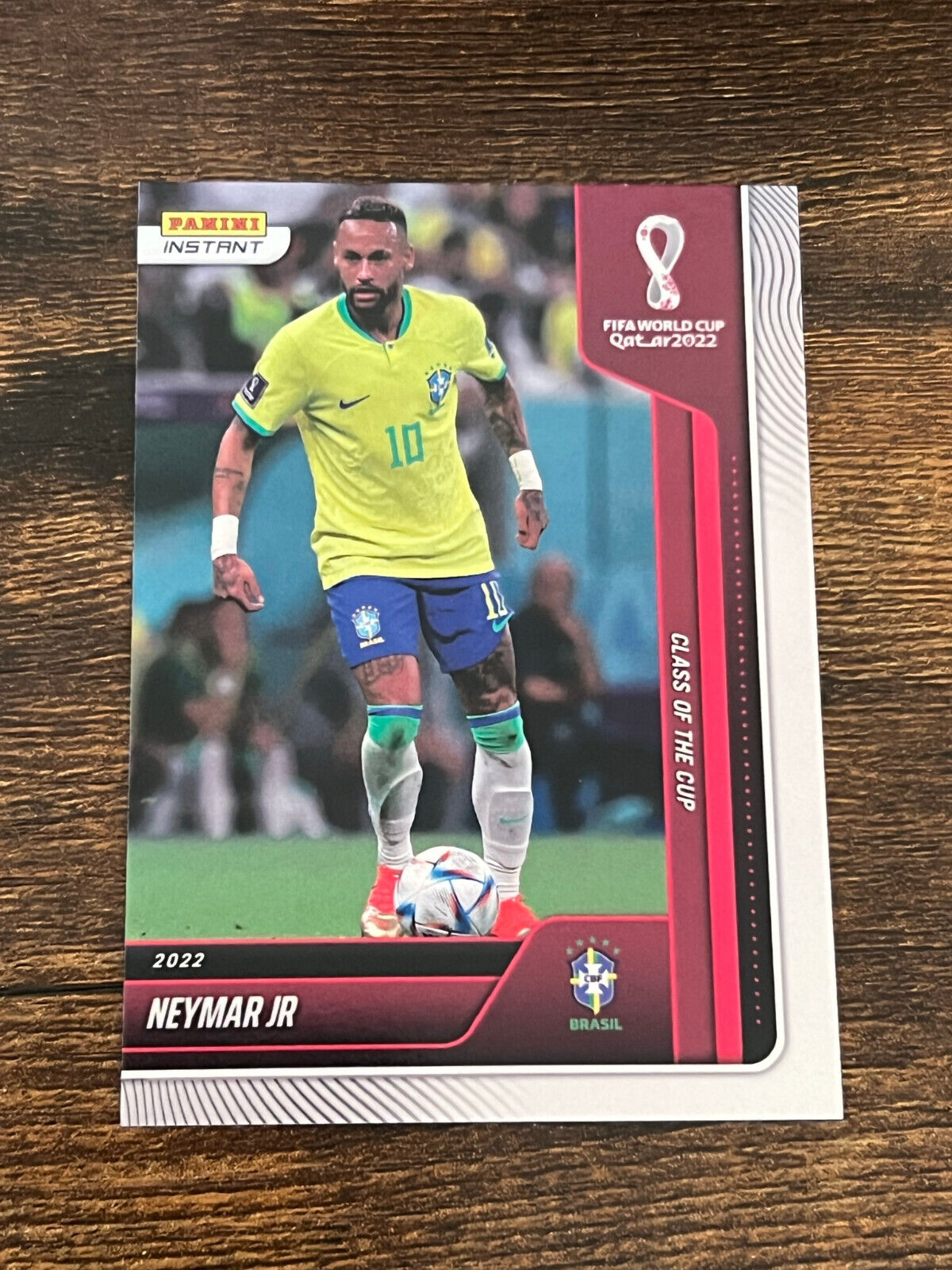 Panini - World Cup Qatar 2022 - Neymar Jr. - Complete (4/4) Gold