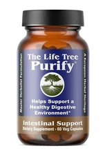 The Life Tree Purify Intestinal Support Parasite Cleanse Detox 60 liquid Capsule