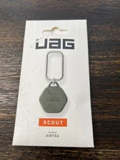 UAG Scout Series Case for Apple Airtag Olive (AIRTAG CASE ONLY*) OPEN BOX!