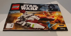 LEGO MANUAL NOTICE REF 75182 STAR WARS