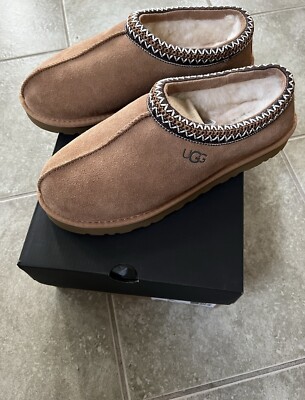 Brand New in Box UGG Tasman Slipper Suede Chestnut Mens US  display picture 1