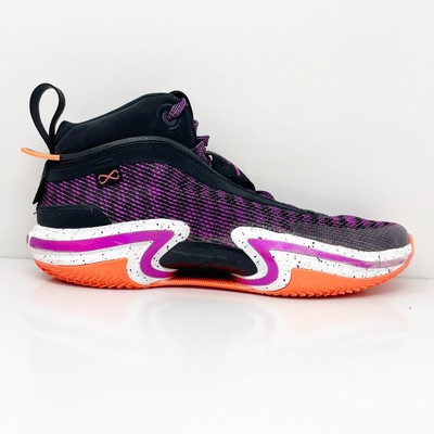 purple basketball jordans