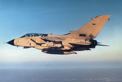RAF TORNADO SCUD HUNTER POSTKARTE