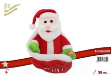 x Pupazzo Babbo Natale Con Musica Movimento Decorazione Natale Natalizia 899 hmj