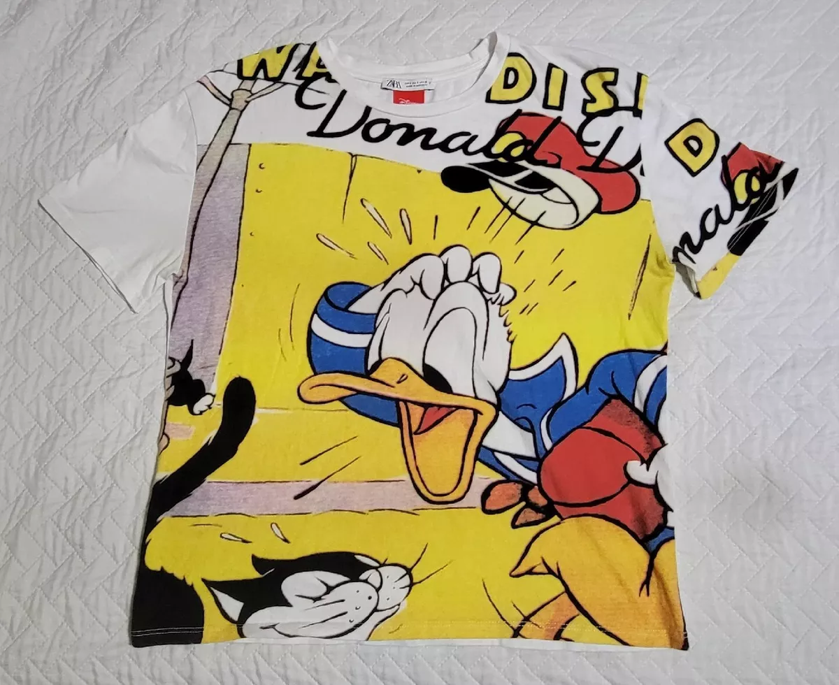 Zara donald duck shirt clearance