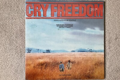   Cry Freedom Soundtrack LP 'Schrei nach Freiheit' Filmmusik Steve Biko * NM