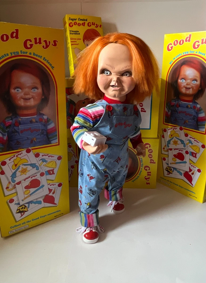 Real size chucky doll sales