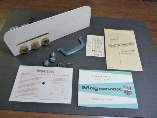 Vintage Magnavox Micromatic turntable parts only