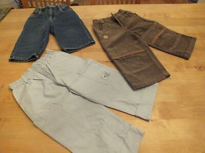 3 x Kinderhosen Hose Topolino, KANZ, Prénatal, Gr. 77 / 80 / 86 , Baby 
