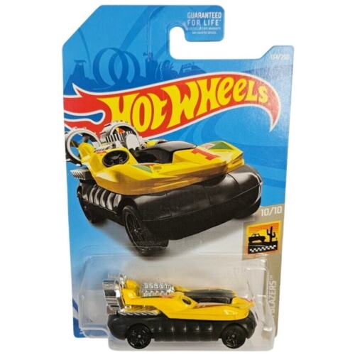 2017 Hover Storm #134/250 Hot Wheels, HW Baja Blazers, Yellow & Black Die Cast