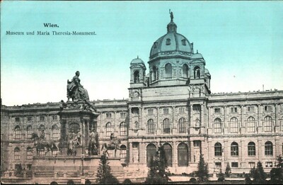 Wien, Museum u.Maria Theresia -Monument  
