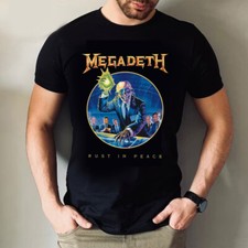 Megadeth Rust In Peace Anniversary Cotton Unisex T-Shirt All Size S-5XL