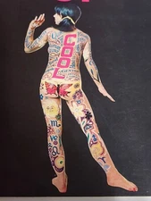 Nude Tattoo Lady Cover Jazz & Pop Magazine October 1968 John Mayall Janis Joplin