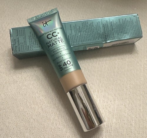 IT Cosmetics Your Skin But Better CC+ NATURAL MATTE SPF40 FAIR Exp 10/25 (NEW)