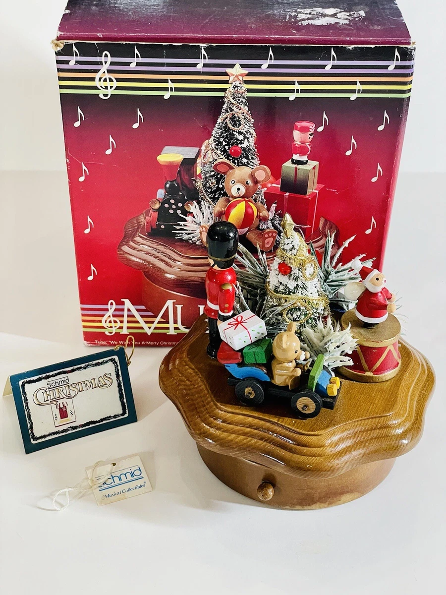 schmid christmas music box products for sale | eBay
