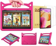 Case For Amazon Kindle Fire 7"/HD 8"/ HD 10"/ Max 11" Kids Friendly Cover/ Glass