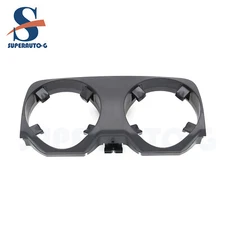 Console Cup Holder Cover Trim Frame Fit for 2008-15 BMW 7 Series F01 F02 F04