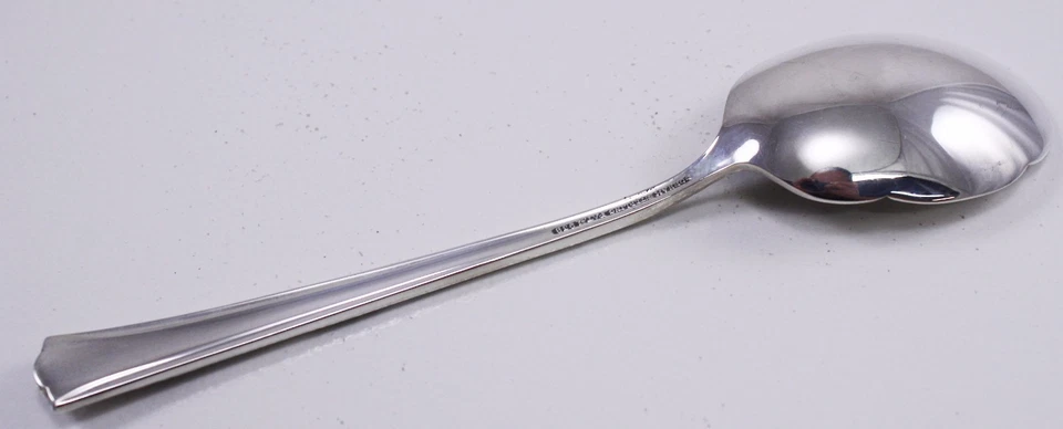 Cuchara de azúcar Gorham Greenbrier de plata esterlina 6 pulgadas Foto 3 de 4