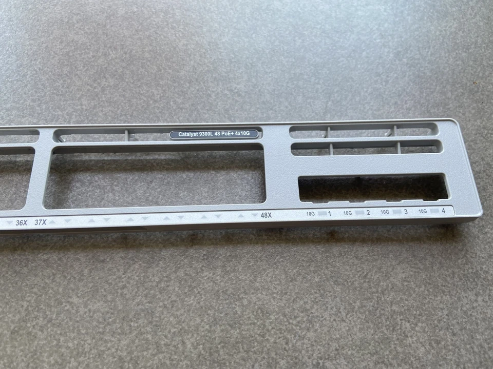 Cisco Catalyst C9300L-48P-4X-E  or 4X-A PoE 4X10G Faceplate for Replacement - Image 2 of 4