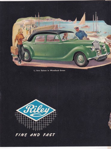 RILEY RMB 1.1/2 LITRE, 2.1/2 LITRE BROCHURE. - Picture 8 of 12