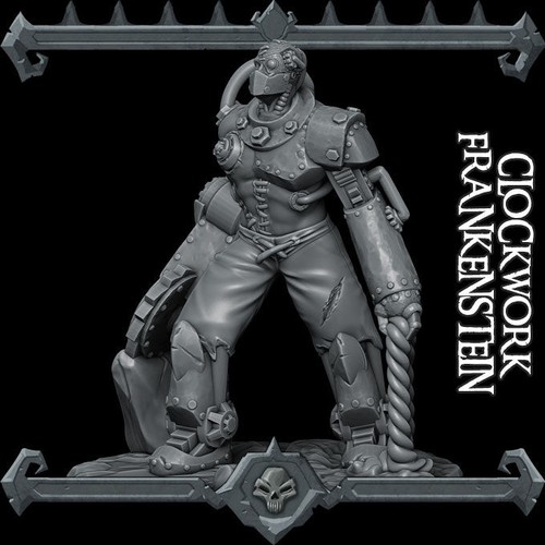 RELOJ FRANKENSTEIN - Miniatura | Todos los tamaños | Dungeons and Dragons | Pathfind - Imagen 1 de 2