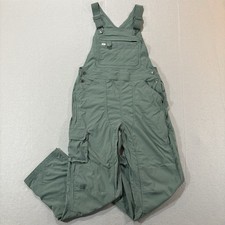 Duluth Trading Co Gardening Overalls Women  s Sx31 28 Green Stretch Outdoor