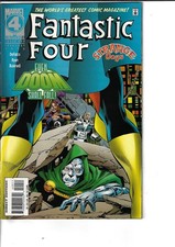 Fantastic Four 409 Hyper-Storm Doctor Doom Namor Ant-Man Fine+ 1996 Glossy