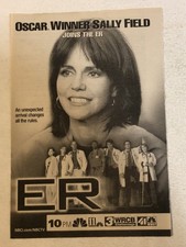 ER Tv Series Vintage Print Ad Sally Field Anthony Edwards Noah Wylie Tpa15