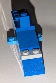 LEGO 6192 Pirate Blue Shark Brick Built Figure Minifigure Fish Pirates Sea HTF