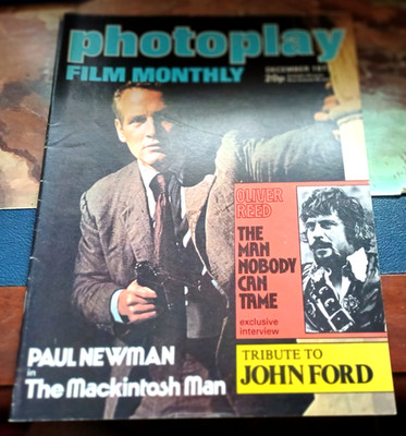 Photoplay Film Magazine from December 1973 featuring Paul Newman etc.
