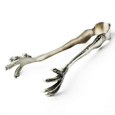 Bar Ice Hockey Special Eagle Claw Shape Ice Tongs Serving Tongs. 1pcs