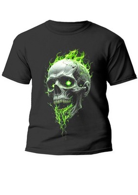 T-Shirt Feuerkranich 100% Baumwolle