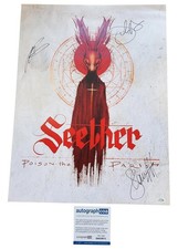 Seether Signed Autographed 18x24 Poison The Parish Poster ACOA