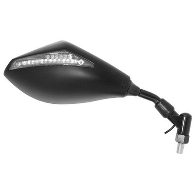 Rückspiegel rechts universal V TEILE LED Blinker Bernstein M10 Linksgewinde