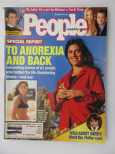 PEOPLE MAGAZINE NOVEMBER 19, 2001 ANOREXIA AND BACK JENNY LAUREN HARRY POTTER