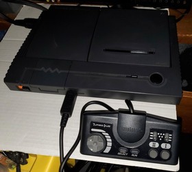 NEC Turbo Duo TurboGrafx-16 Super CD-ROM Console + Box & Games (Tested Working)