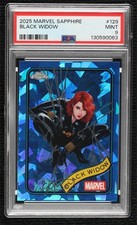 2025 Topps Chrome Marvel Comics Sapphire Edition Black Widow PSA 9 MINT 15wb