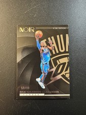 Shai Gilgeous-Alexander 2023-24 Panini Noir Icon Edition /99 #81