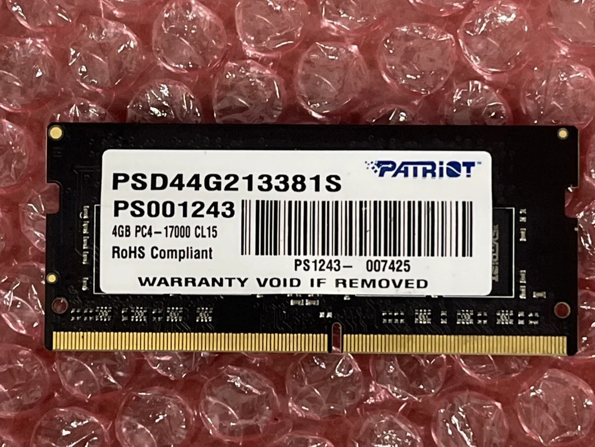 Patriot Memory (RAM PC4-17000 (DDR4-2133) Bus Speed) for sale | eBay